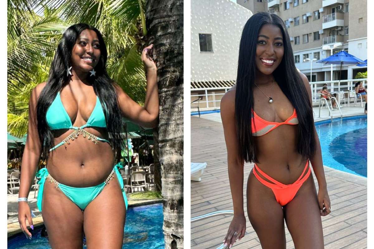 Cliente 4 antes e depois