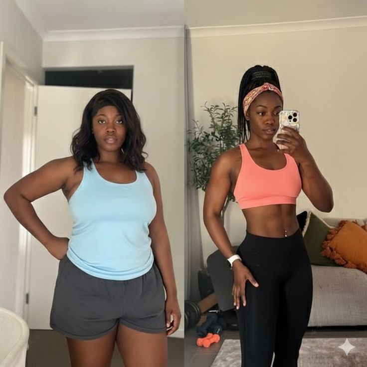 Cliente 1 antes e depois