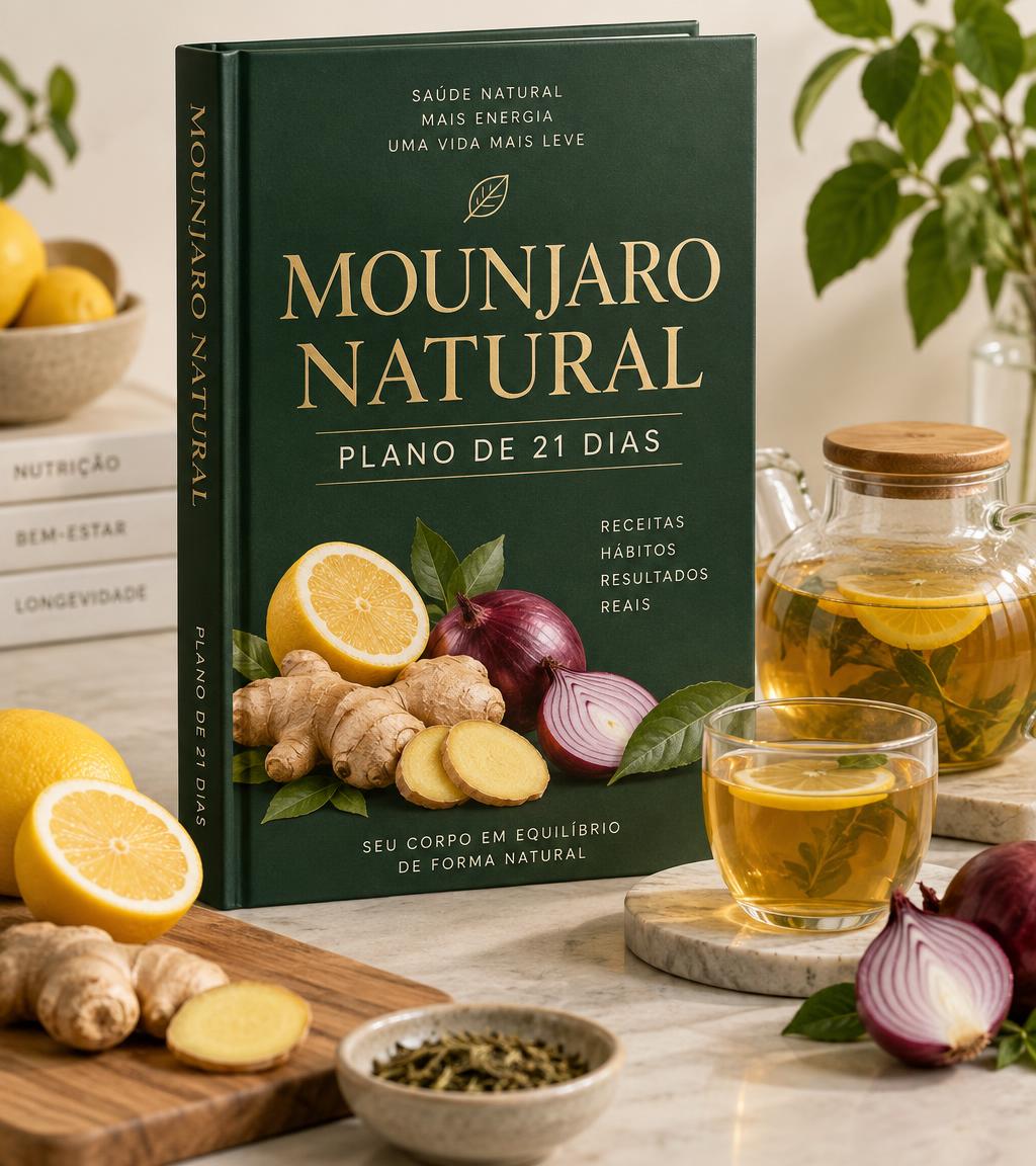 E-book Mounjaro Natural — Plano de 21 Dias